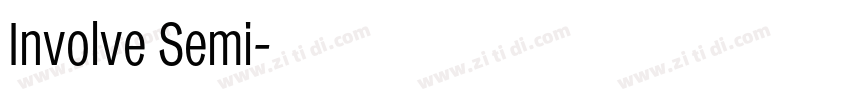 Involve Semi字体转换